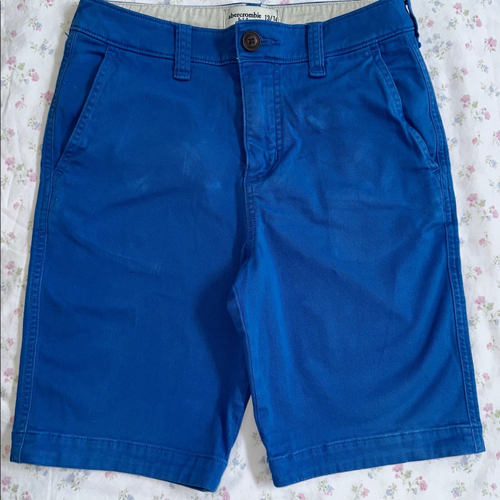 Abercrombie Kids Bright Blue Shorts